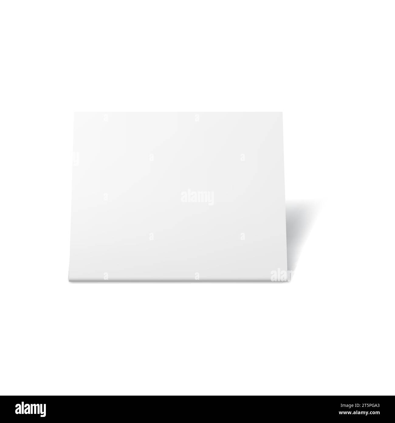 Table stand paper tent card, blank menu display mock up. Wedding table