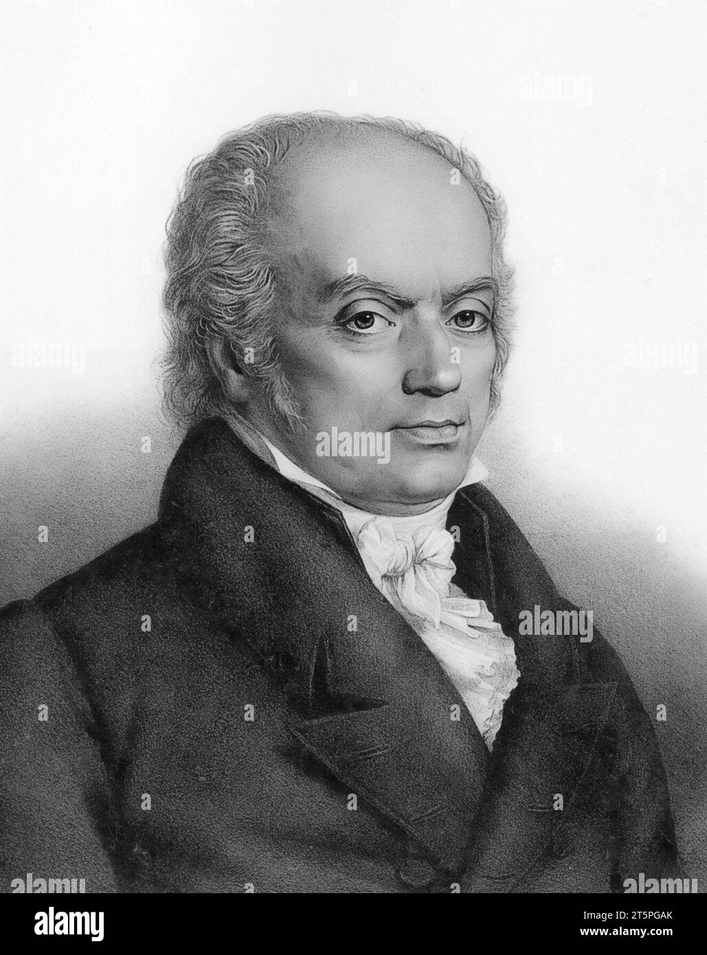 Franz Joseph Gall. Portrait of the German neuroanatomist and physiologist, Franz Josef Gall (1758-1828) Stock Photo