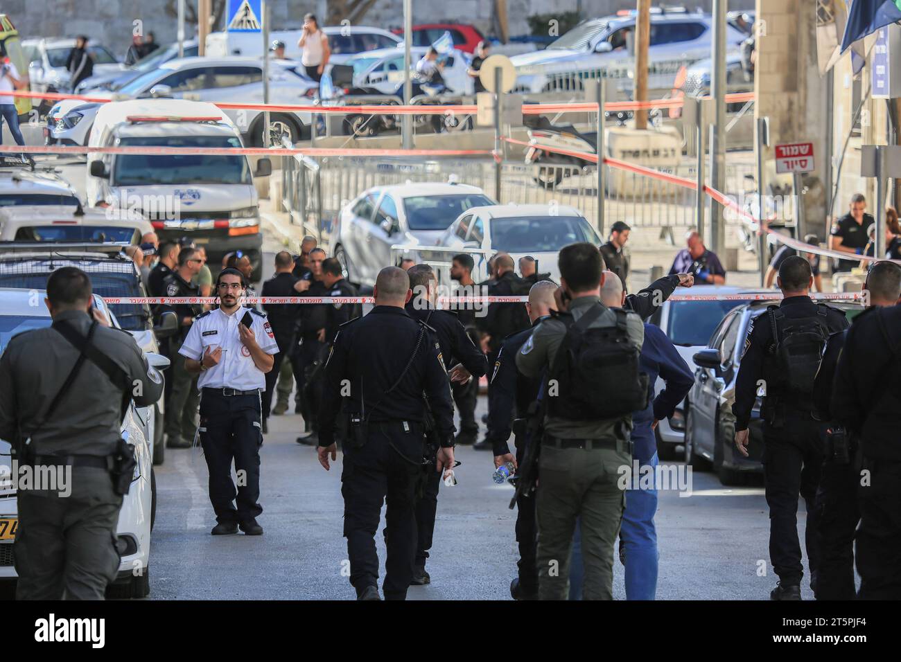 Jerusalem, Israel. 06th Nov, 2023. Israeli Security forces took