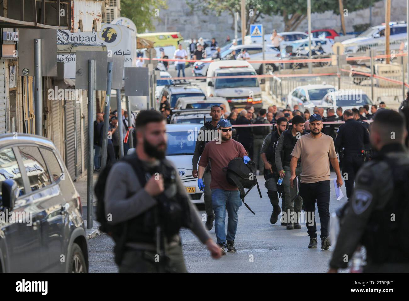 Jerusalem, Israel. 06th Nov, 2023. Israeli Security forces took