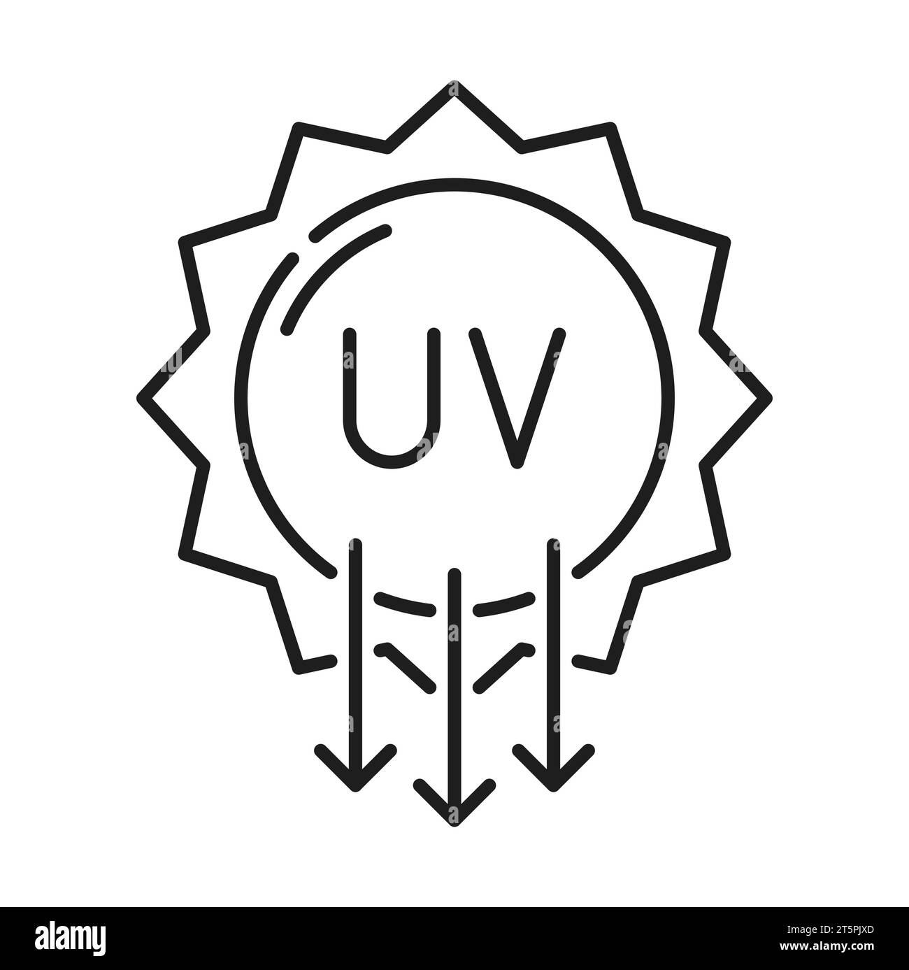 Sun protection icon design. UV symbol. SPF sign, ultra violet rays