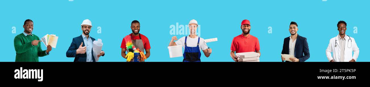 Diverse professions studio hi-res stock photography and images - Alamy