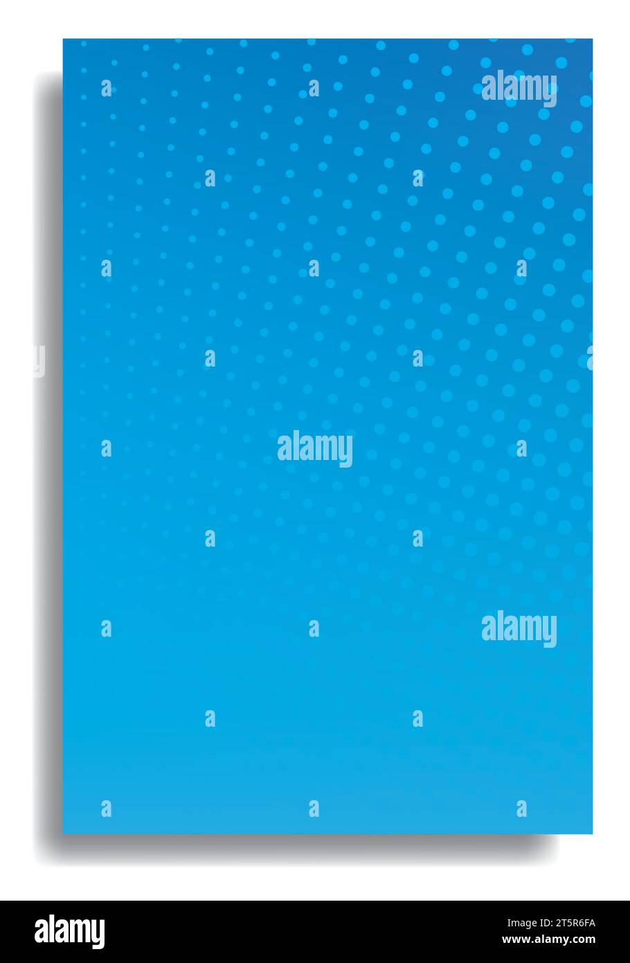 Blue background with abstract dots. Modern vector illustration with ...