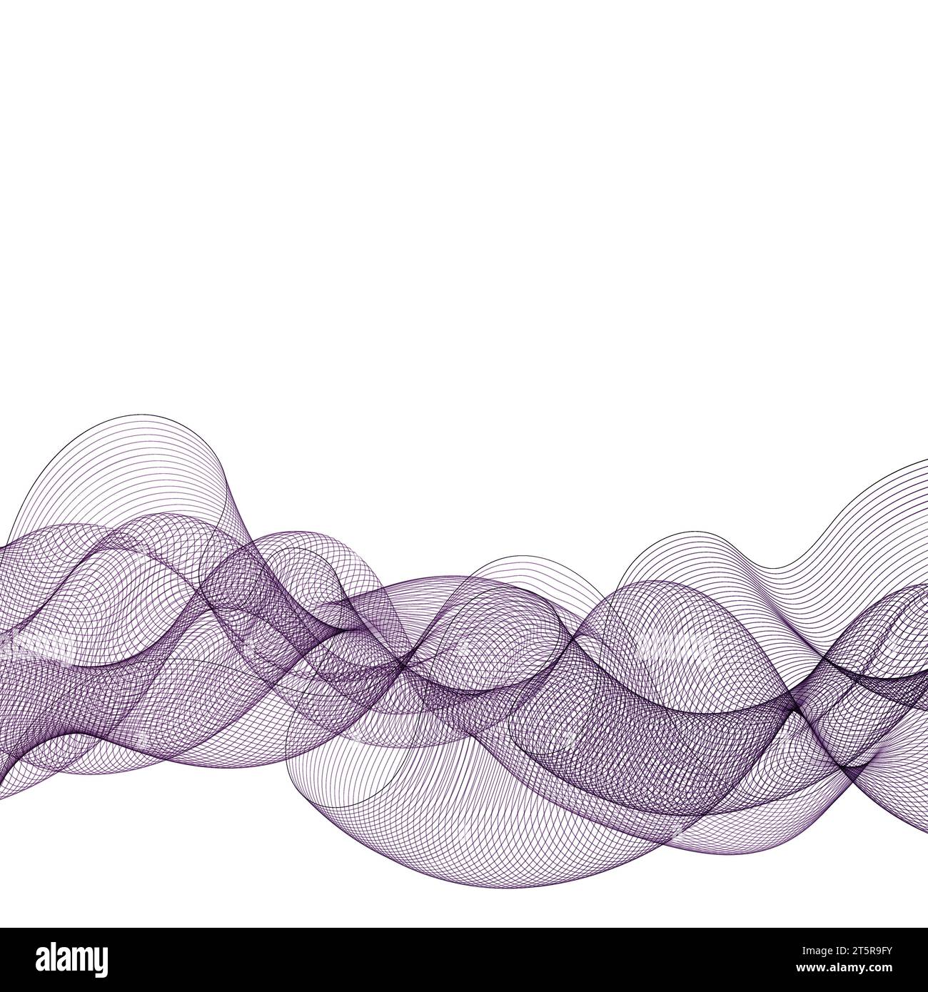 Blue abstract wave. Vector stylish background. Design element Stock ...