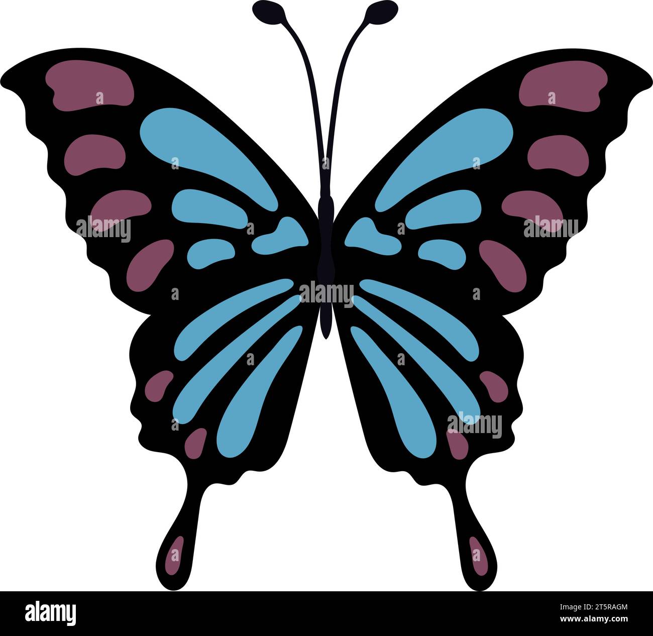 monarch butterfly illustration vector isolated Stock Vector Image & Art ...