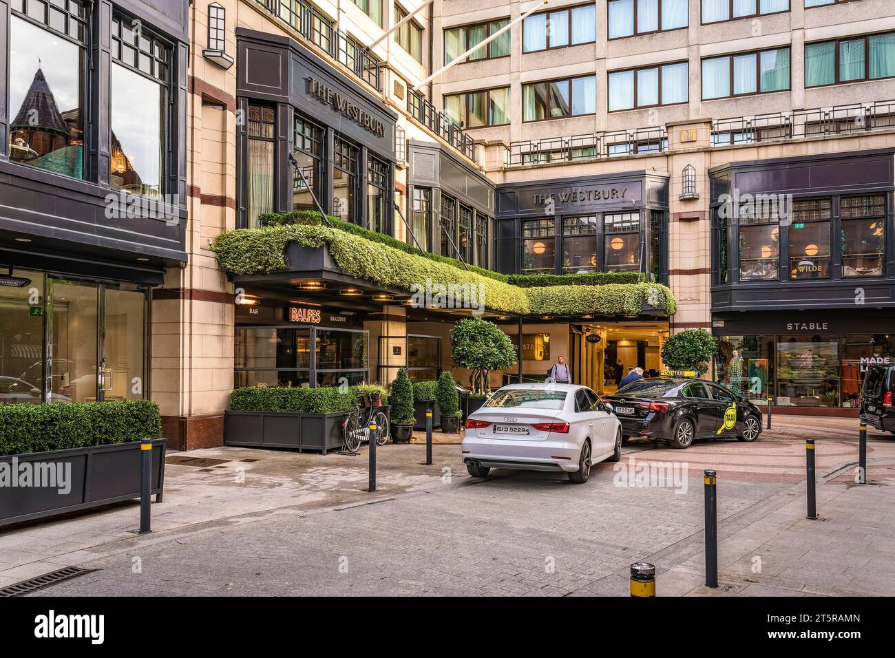 The Westbury hotel and shopping mall, at Balfe Street, Dublin, Ireland ...