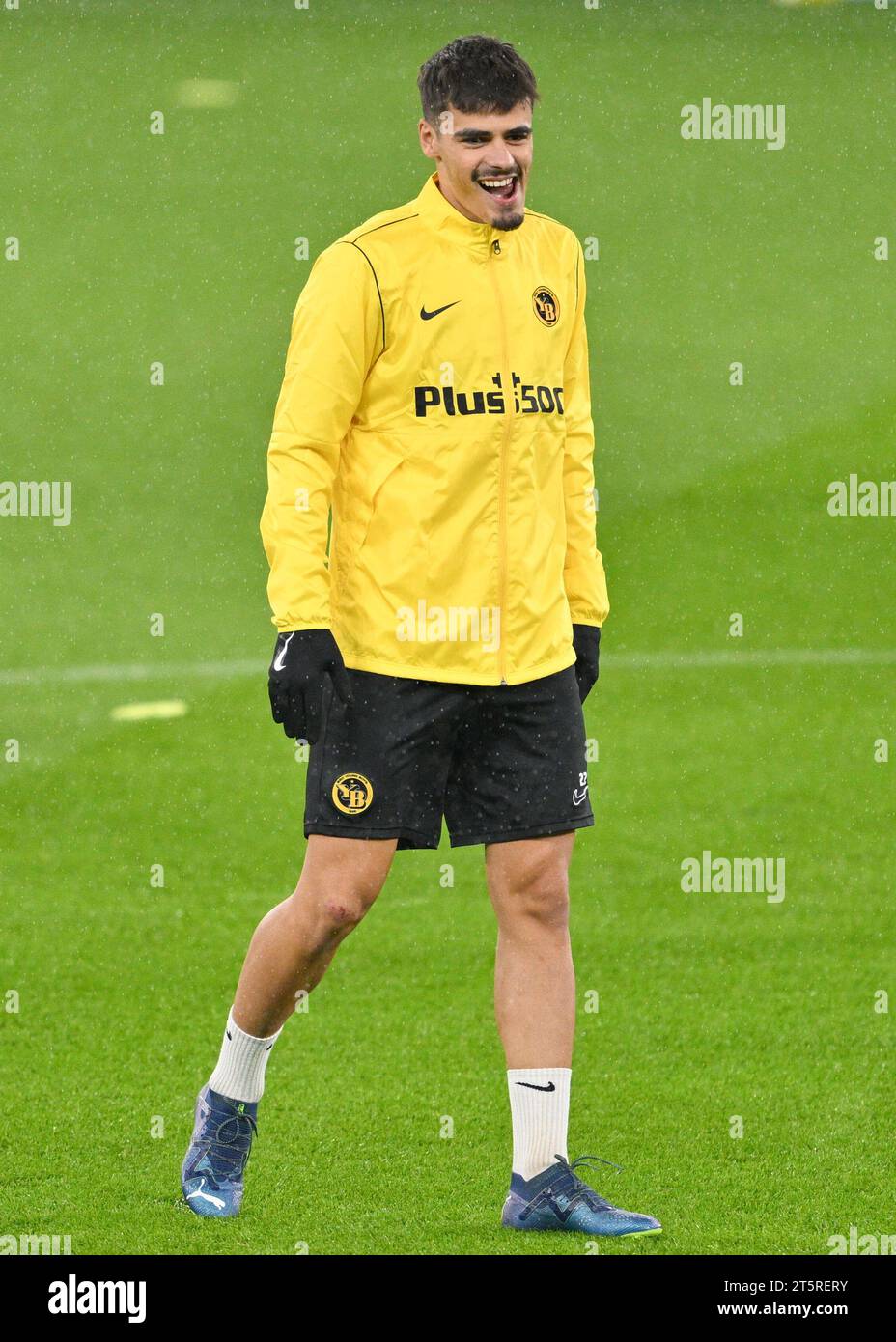 Manchester, England, 6th November 2023. Donat Rrudhani 22# of BSC Young Boys, during BSC Young Boys Open Training Session (Credit Image: ©Cody Froggatt/Alamy Live News Stock Photo