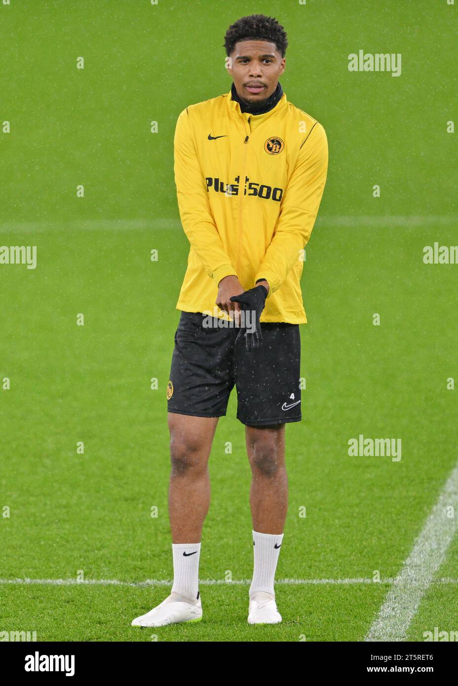 Manchester, England, 6th November 2023. Aurèle Amenda 4# of BSC Young Boys, during BSC Young Boys Open Training Session (Credit Image: ©Cody Froggatt/Alamy Live News Stock Photo