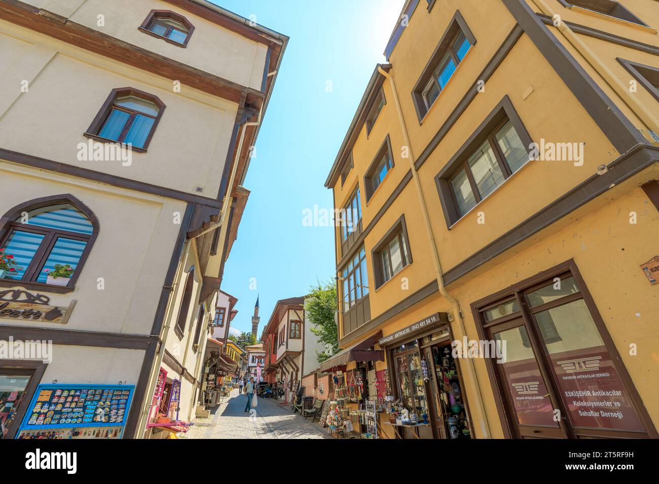 Eskisehir, Turkey - Aug 2, 2023: Eskisehir is a captivating city brimming with culture and history, seamlessly blends its vibrant streets and modern Stock Photo