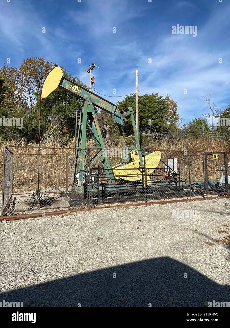 Photo by BBB/STAR MAX/IPx 2023 11/6/23 Oil Derricks seen in Drumright