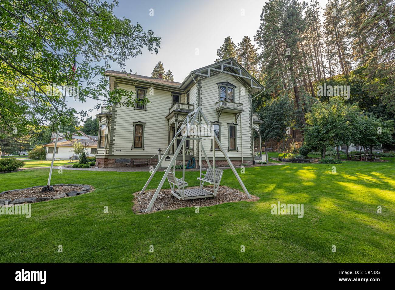 The Historic Perkins House in Colfax, WA Stock Photo Alamy