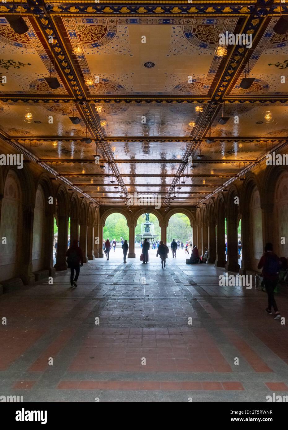 NYC - Central Park: Bethesda Terrace, In their master plan …