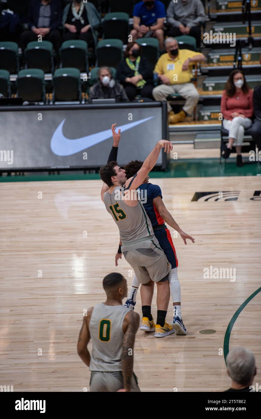 Contested jump shot hi-res stock photography and images - Alamy