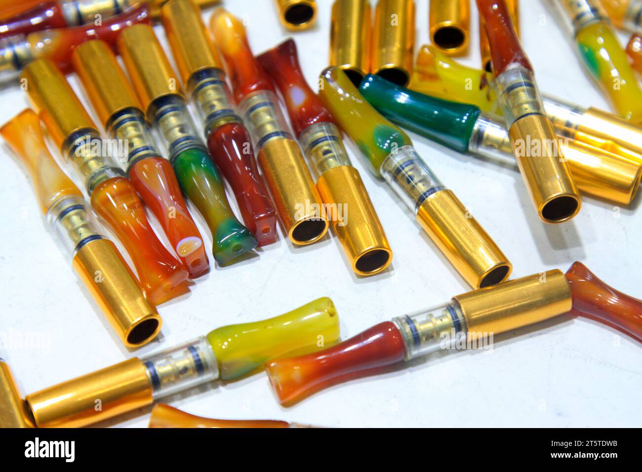 Cigarette filter tip, closeup of photo Stock Photo Alamy