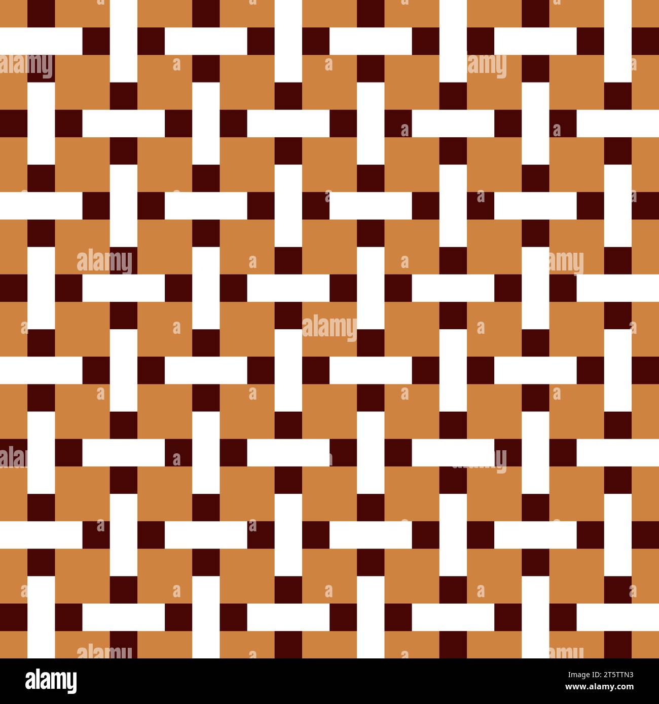 Seamless pattern with geometric motifs in 3 colors Stock Photo - Alamy