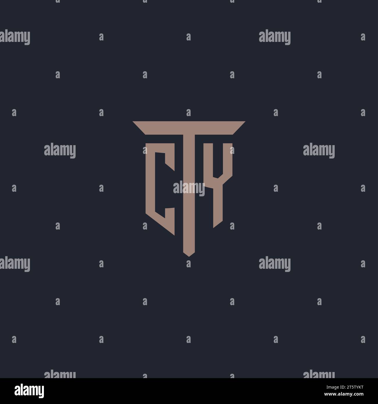 Cy logo vector vectors Stock Vector Images - Alamy