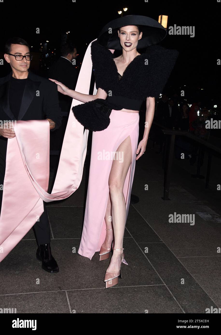 New York City, United States. 06th Nov, 2023. Coco Rocha and Chrisitian Siriano at the 2023 CFDA Fashion Awards at American Museum of Natural History on November 6, 2023 in New York City, NY, USA. Photo by MM/ABACAPRESS.COM Credit: Abaca Press/Alamy Live News Stock Photo