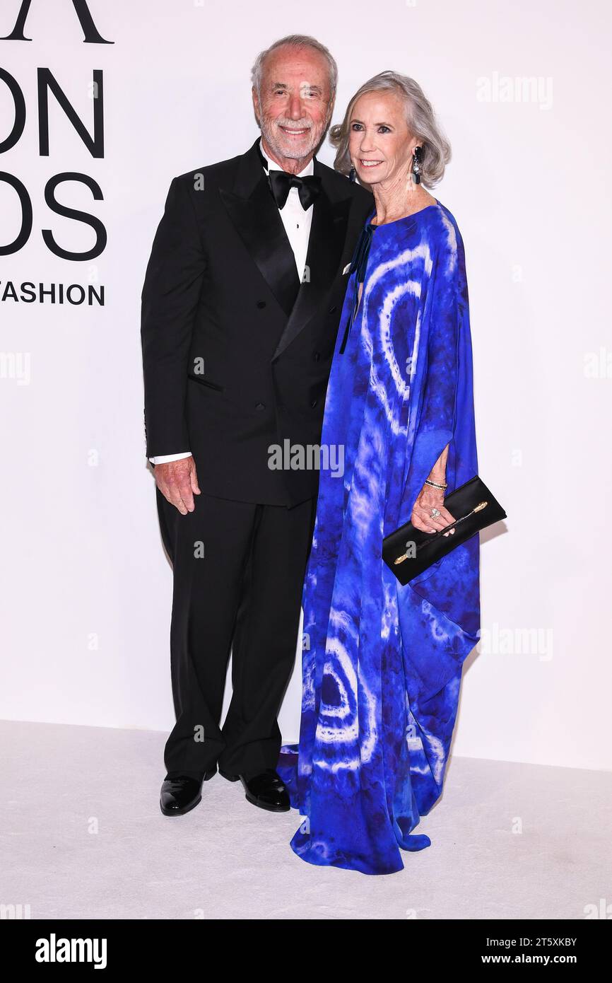 New York, USA. 06th Nov, 2023. Domenico De Sole and Eleanore De Sole