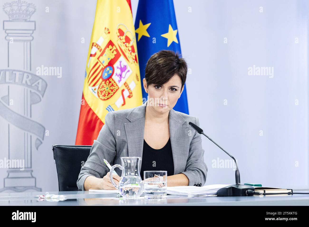 The Minister of Territorial Policy and Spokesperson of the Acting ...