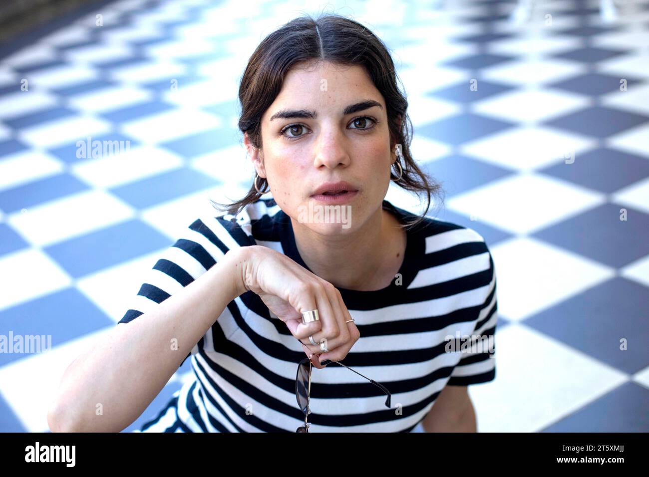 Mariana Anghileri Poses portrait session Los Impactados during 71st San ...