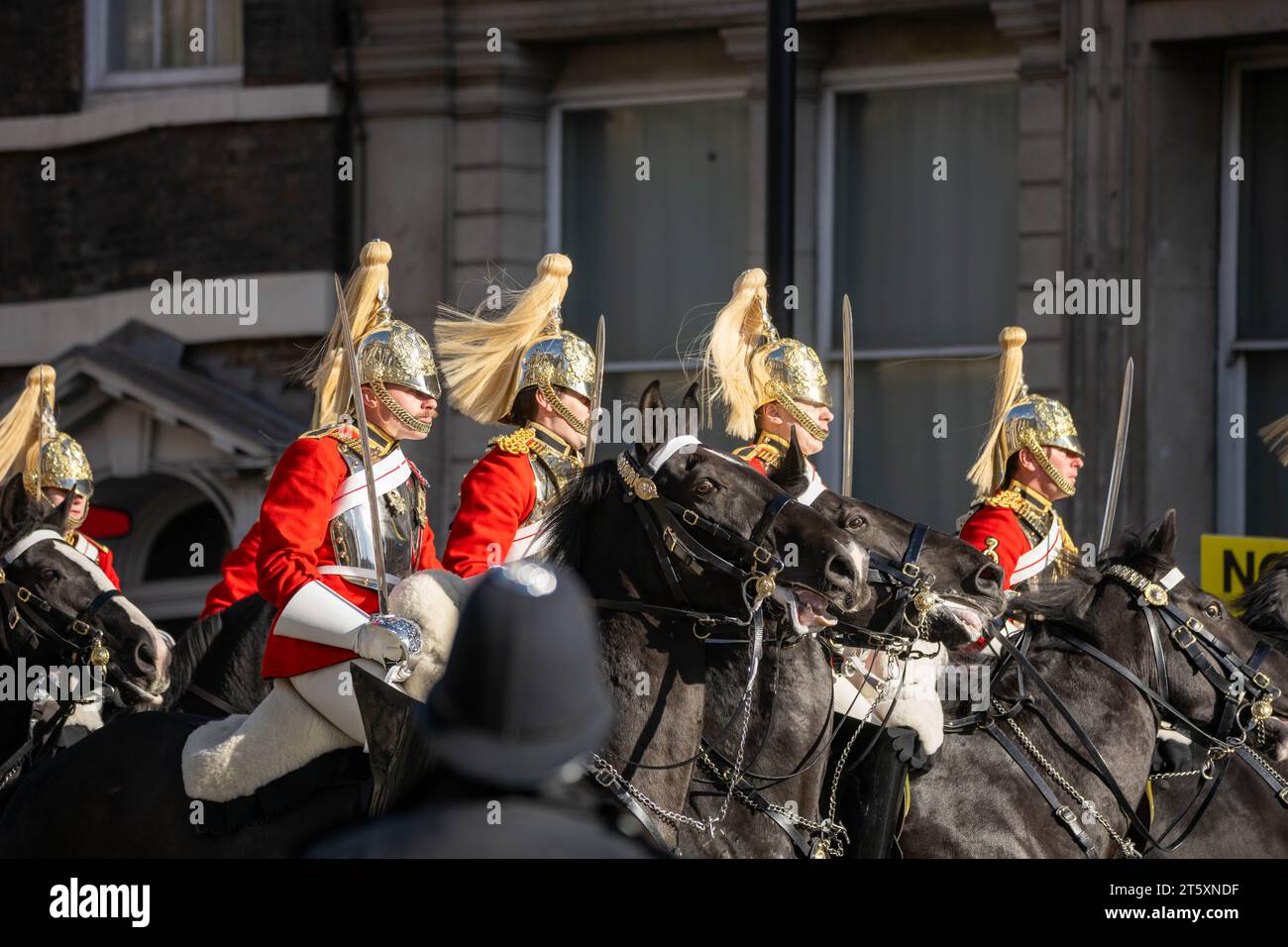 London, UK. 07th Nov, 2023. State Opening of Parliament amid anti royalist protests Credit: Ian Davidson/Alamy Live News Stock Photo