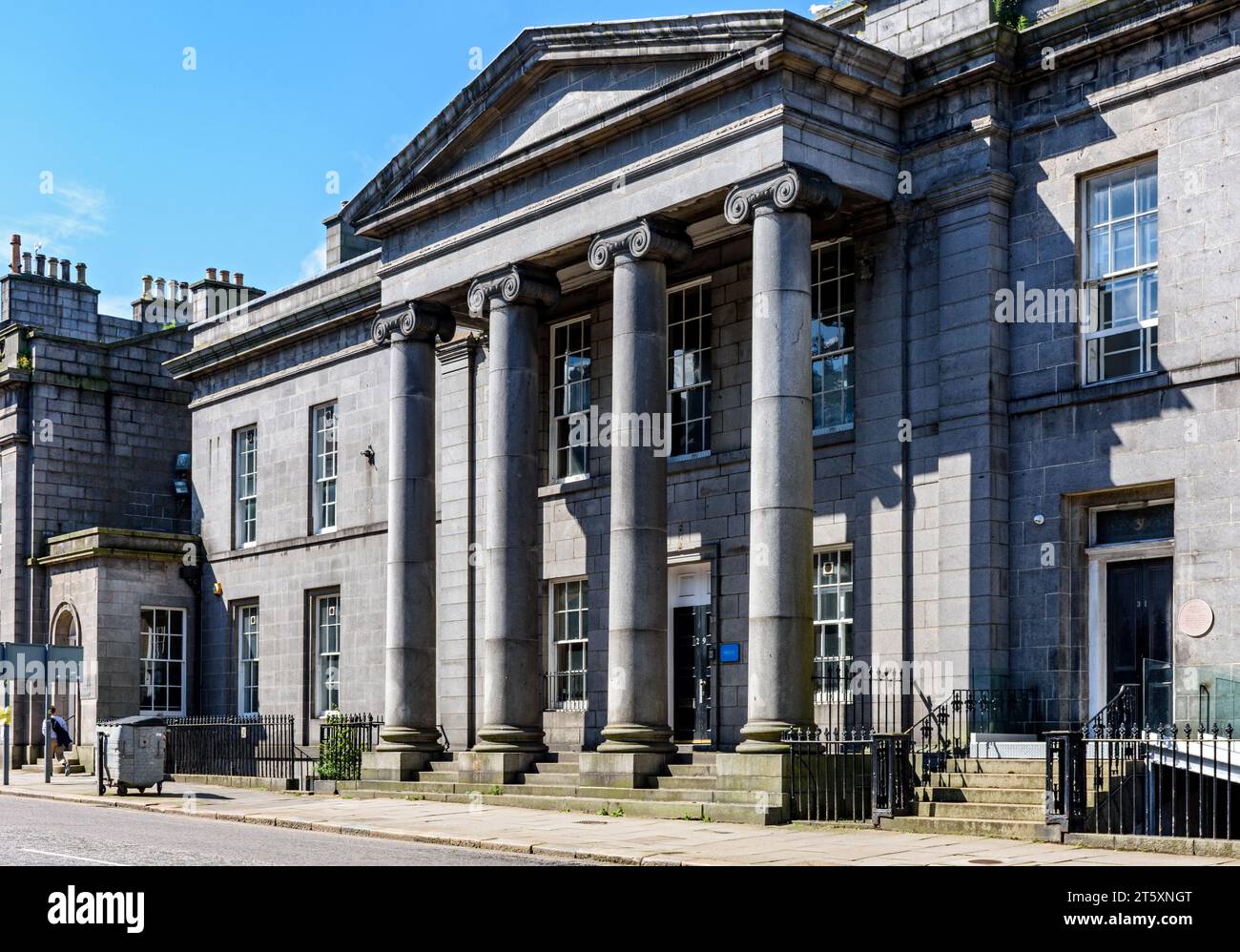 The Medico-chirurgical Hall, 29 King Street, Aberdeen, Scotland, UK  Architect: Archibald Simpson, 1818-20. Stock Photo