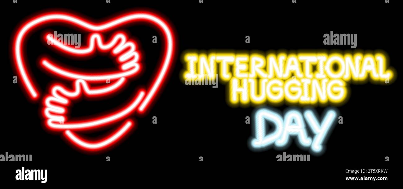 International Hugging Day Stock Vector Image & Art - Alamy