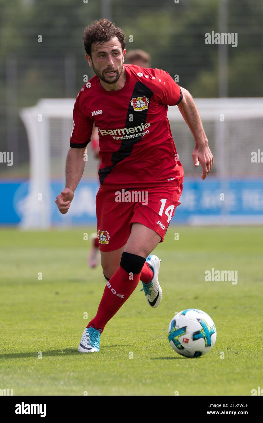 Admir Mehmedi Aktion Fussball Freundschaftsspiel Bayer 04 Leverkusen - VFB Speldorf in Leverkusen, Germany am 08.07.2017 Stock Photo