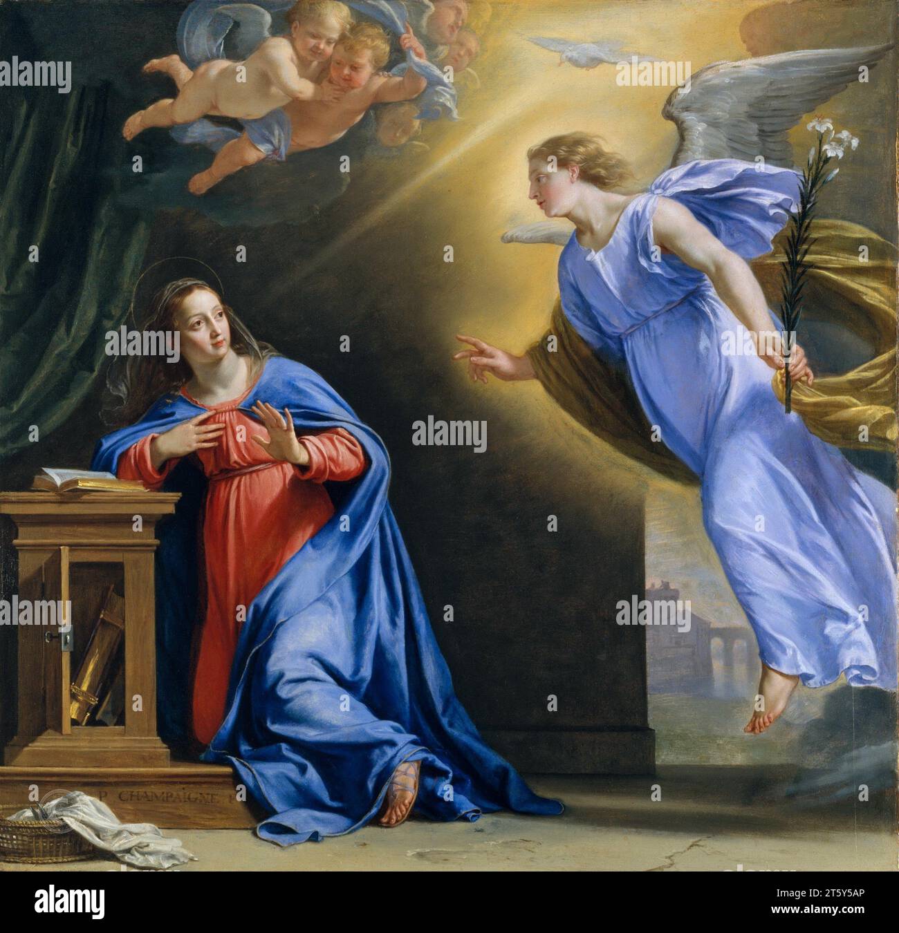 Metropolitan Museum: Part 2 – Philippe De Champaigne - The Annunciation ...