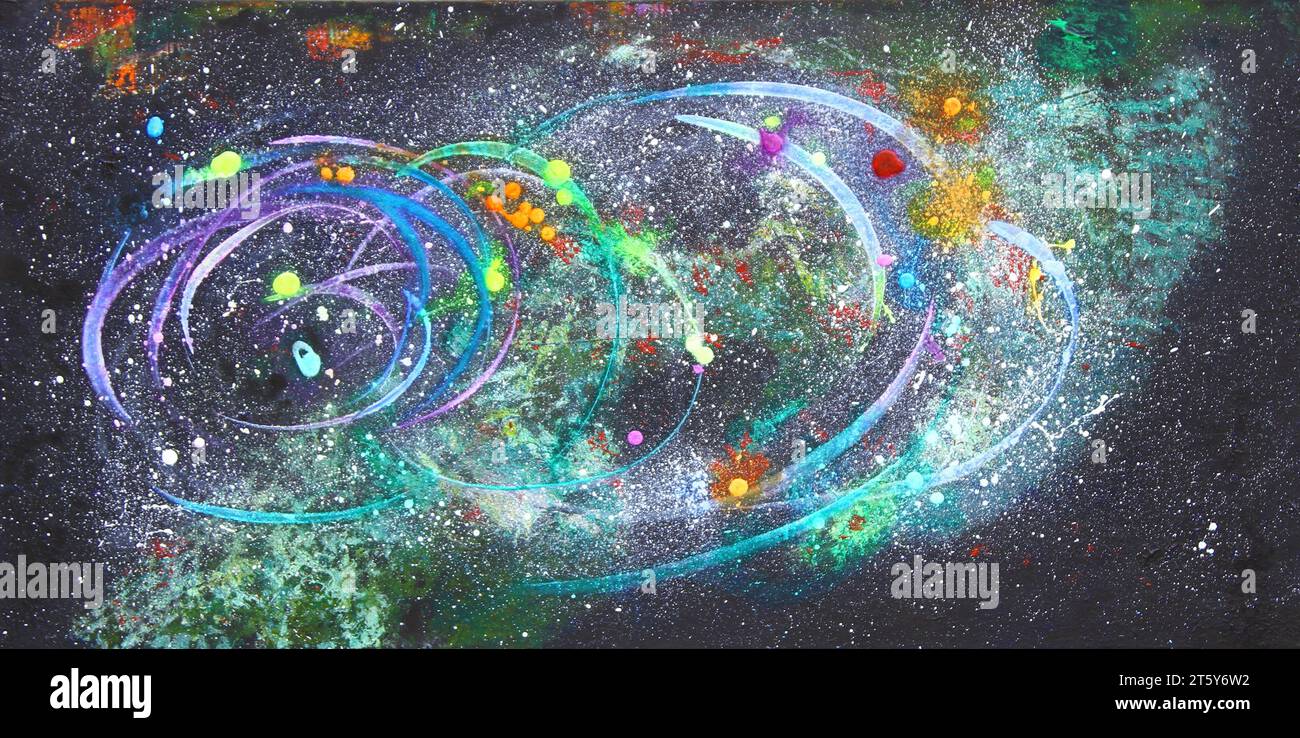 Daily abstract cosmos space universe dark matter dark energy