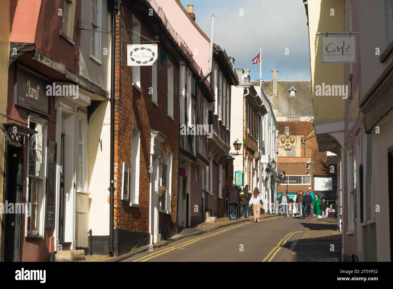 Trinity Street, an old historic road full of character and home to a