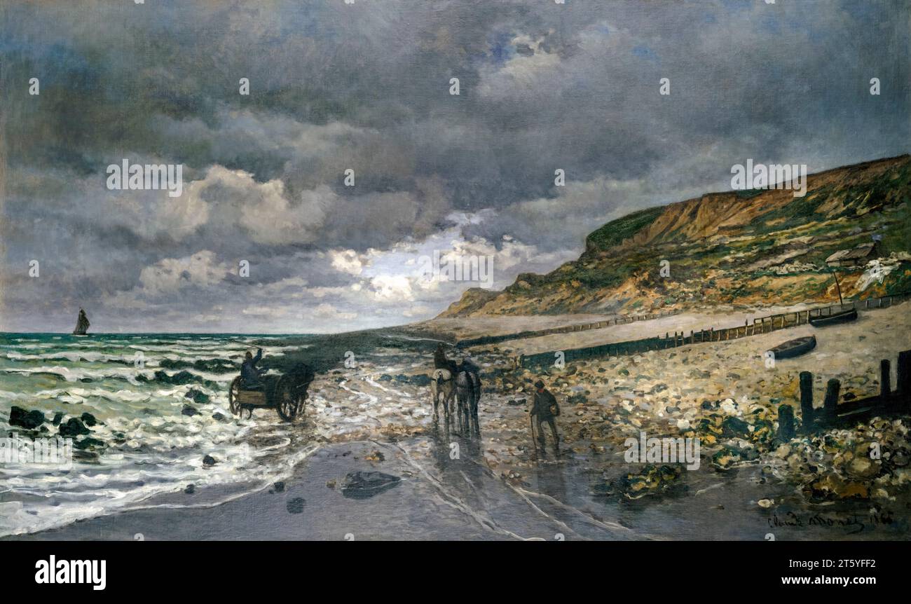 La Pointe de la Hève, Sainte-Adresse, 1864. Artist: Monet
