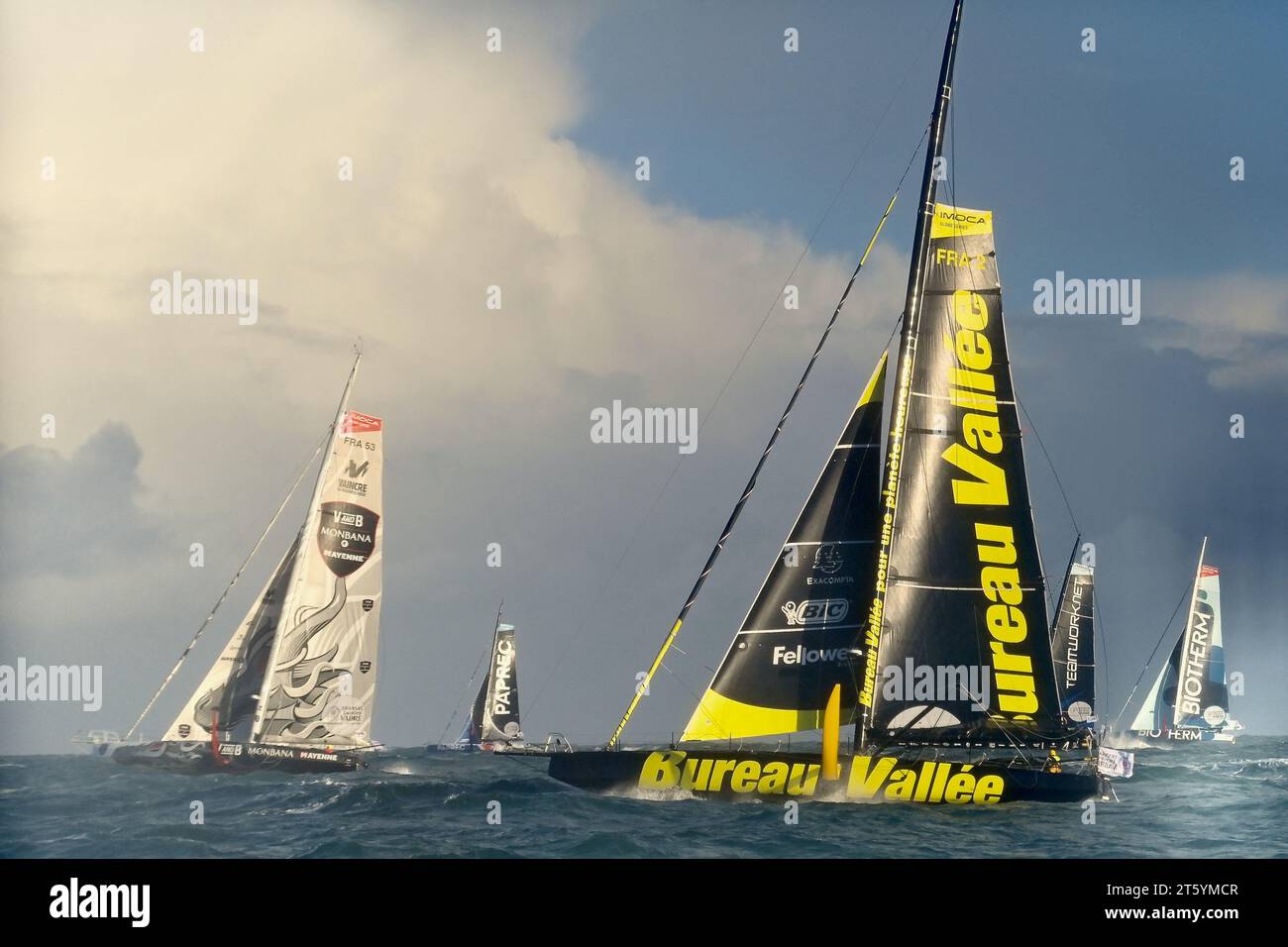 France. 07th Nov, 2023. Bureau Vallee, Louis Burton, Davy Beaudart ...