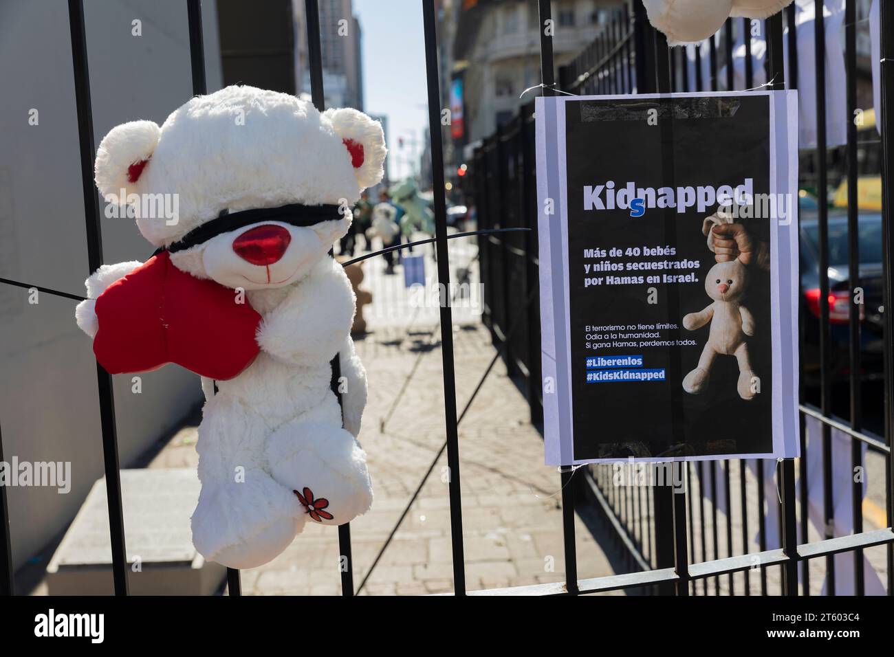 Buenos Aires, Argentina. 07th Nov, 2023. Family and friends of