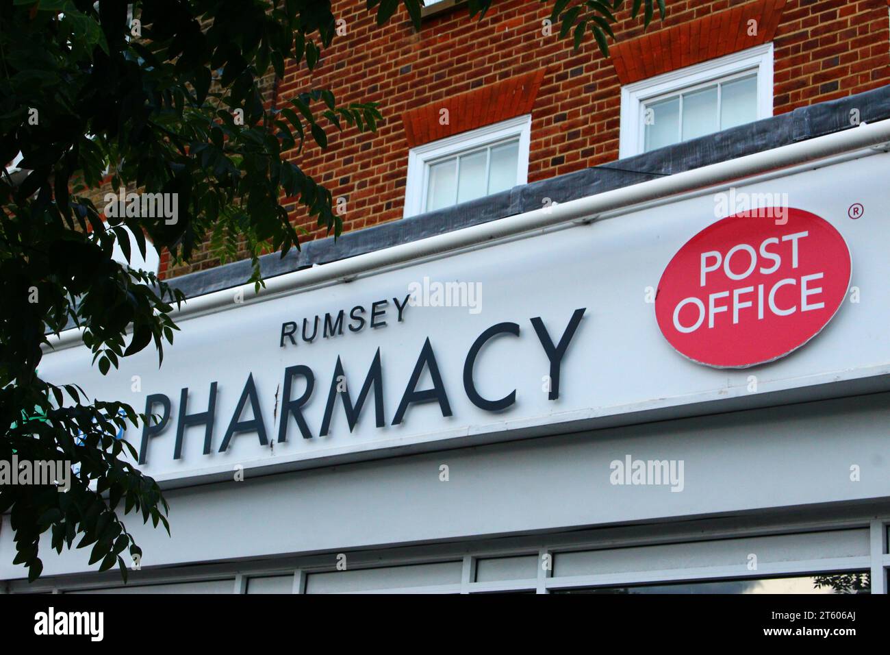 Rumsey Pharmacy and Post Office - Dulwich Village Stock Photo