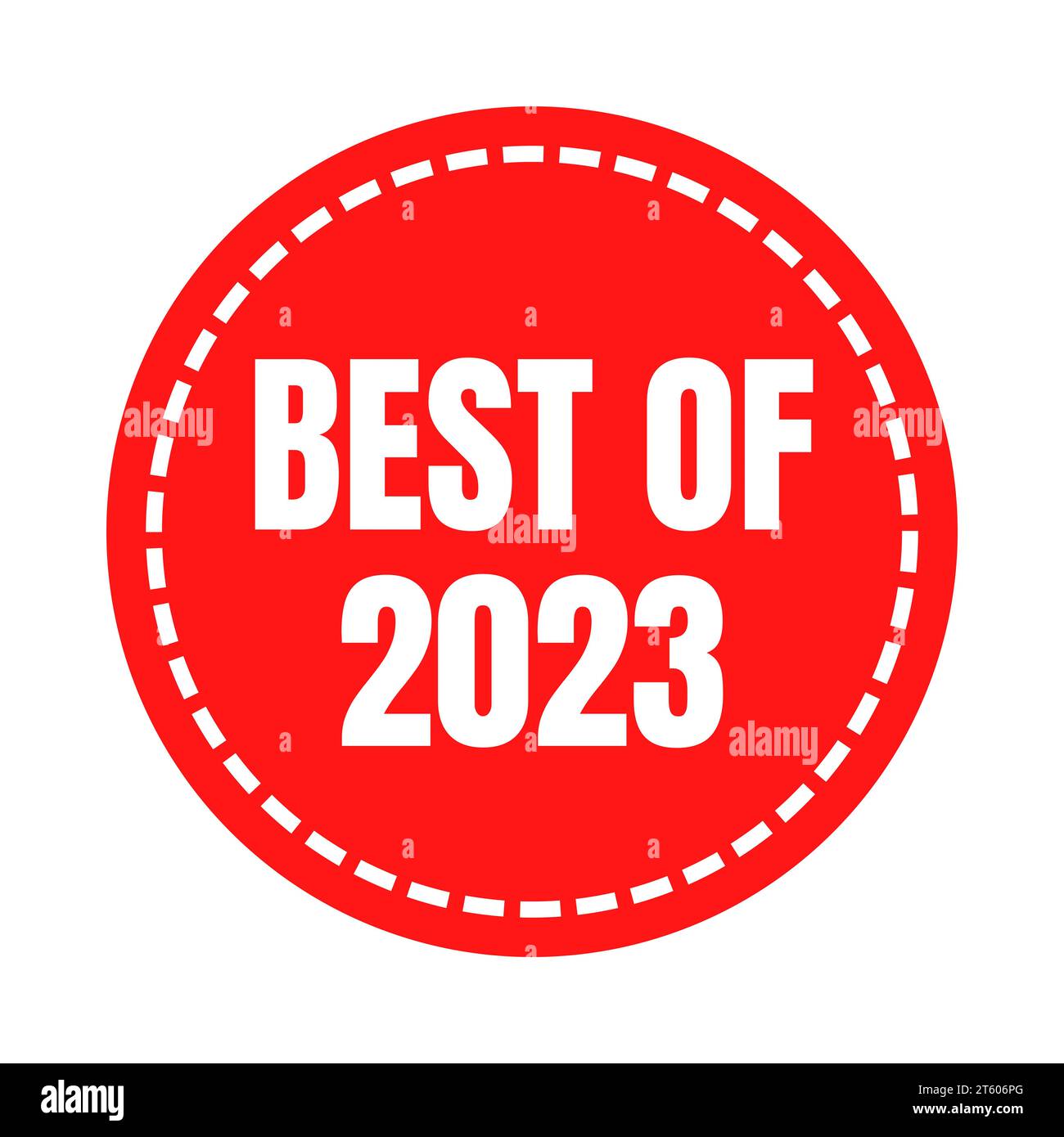 Best of 2023 symbol icon Stock Photo