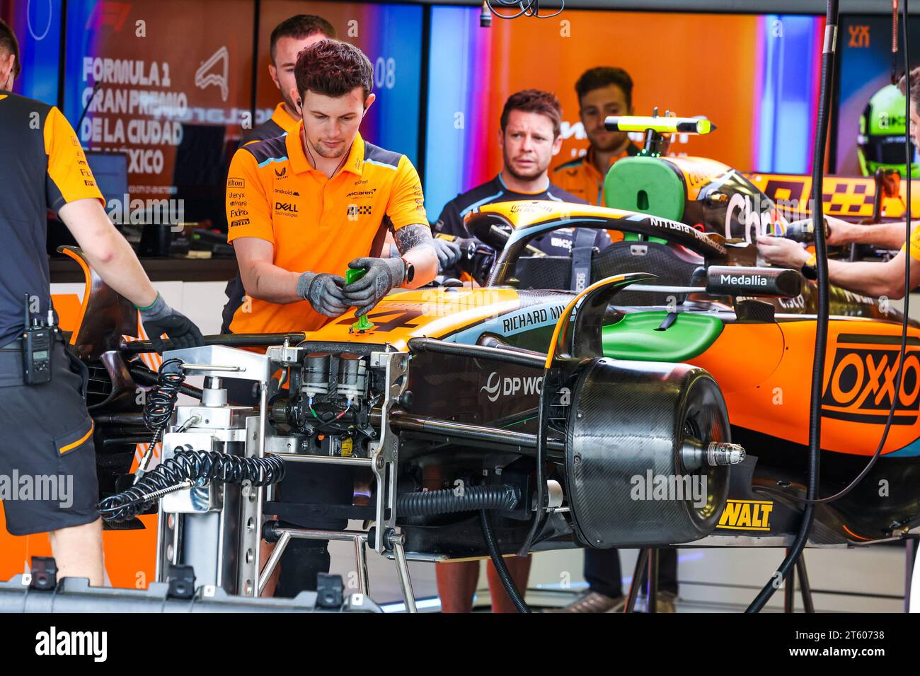 McLaren F1 Team MCL60, mechanical detail during the 2023 Formula 1 ...
