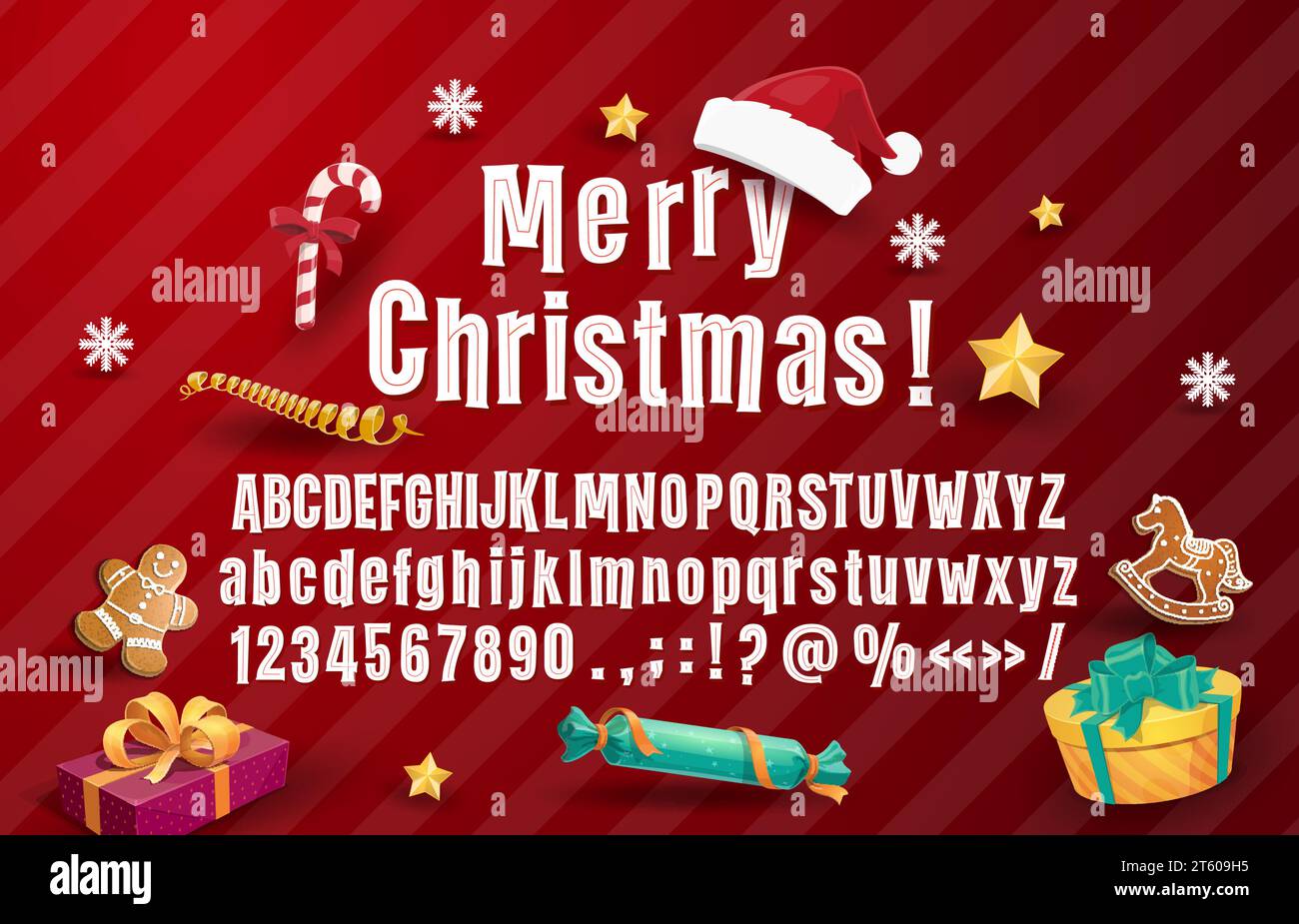 https://c8.alamy.com/comp/2T609H5/christmas-font-xmas-type-and-winter-holiday-typeface-of-fairytale-english-alphabet-vector-letters-winter-holiday-christmas-and-new-year-cartoon-font-with-santa-hat-snowflakes-and-candy-gifts-abc-2T609H5.jpg
