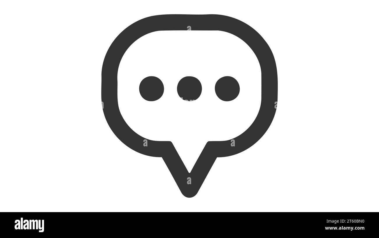 Talk bubble speech icon. Blank empty bubbles vector design elements ...