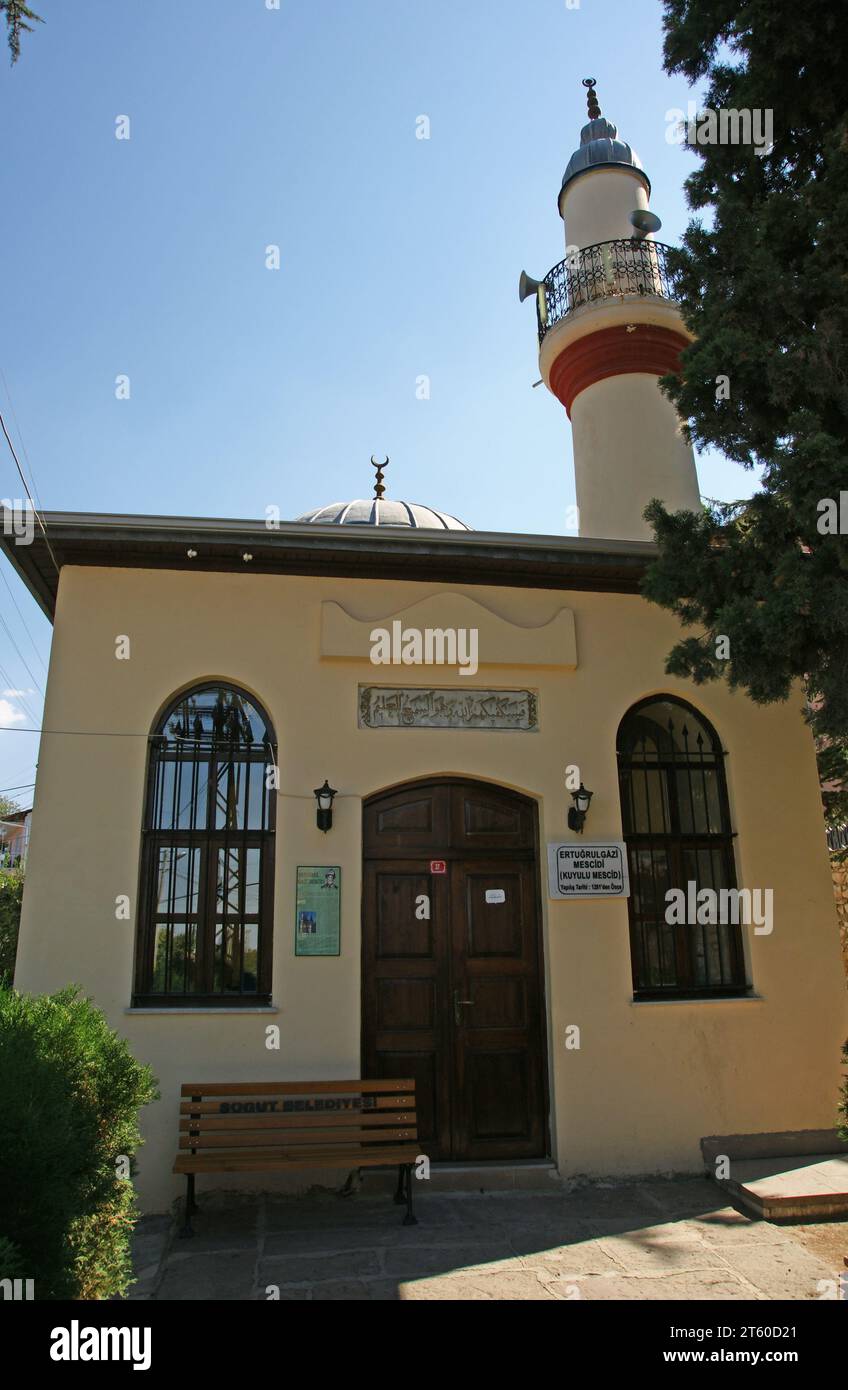 Ertugrul Gazi Mosque in Sogut, Bilecik, Turkey Stock Photo