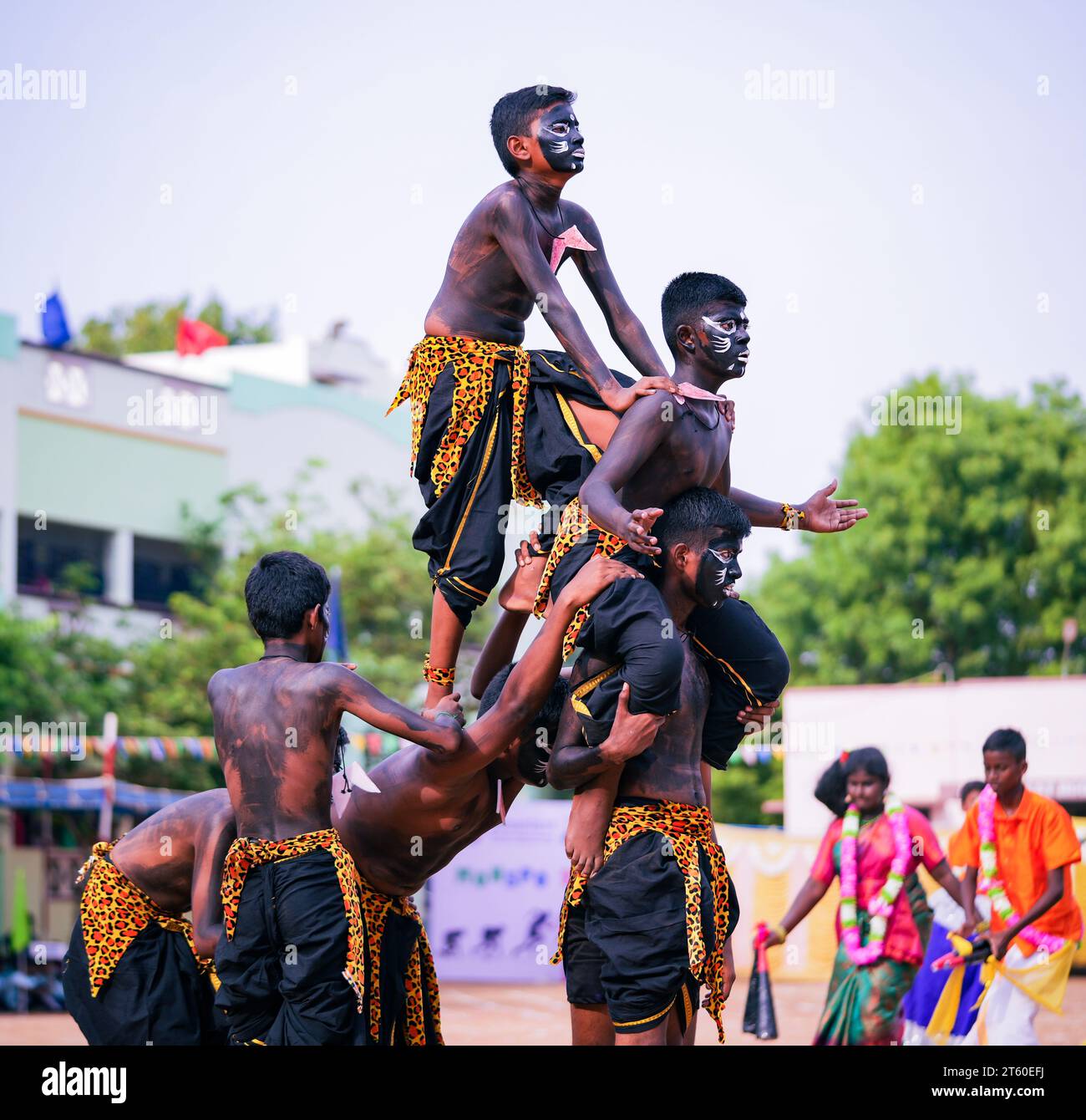 fancy dress competition children playing and dancing Stock Photo Alamy