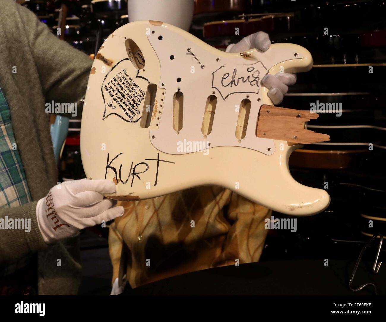 parafango mustang kurt cobain