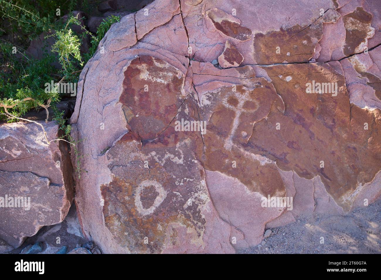 Petroglyphs are rock carvings (rock paintings)made by pecking directly ...