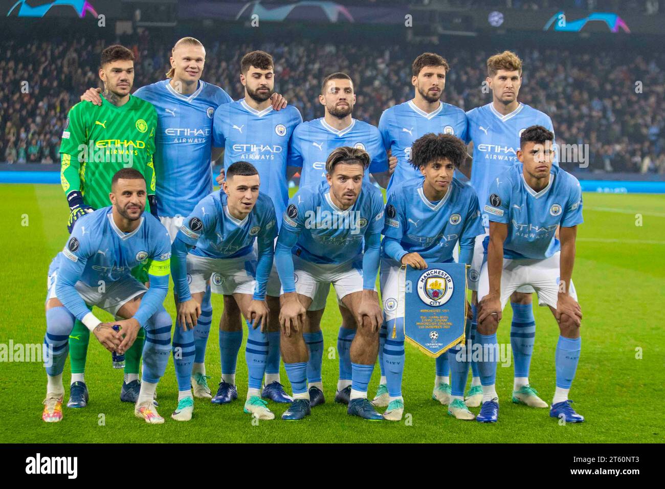 Manchester City during the UEFA Champions League Group G match between Manchester City and BSC Young Boys at the Etihad Stadium, Manchester on Tuesday 7th November 2023. (Photo: Mike Morese | MI News) Credit: MI News & Sport /Alamy Live News Stock Photo