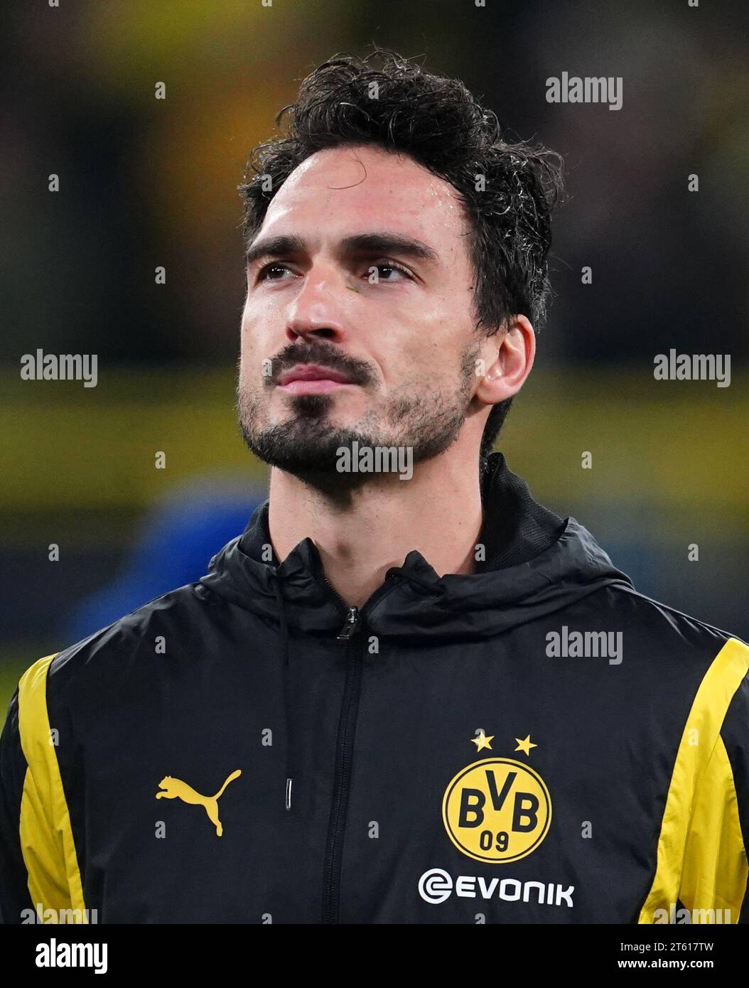 Borussia Dortmund's Mats Hummels ahead of the UEFA Champions League
