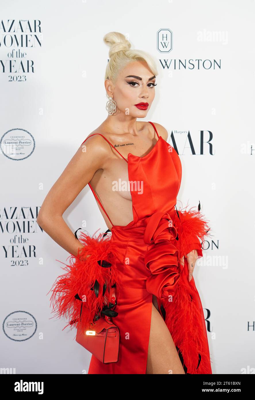 Pegah Pourmand at the Harper's Bazaar Women of the Year 2023 awards at