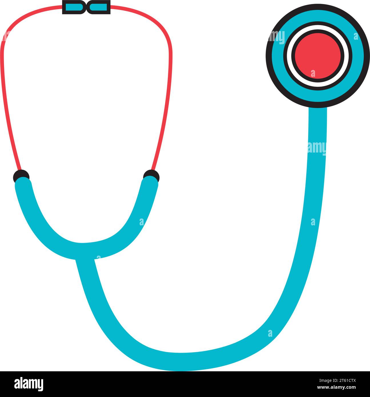 Isolated stethoscope medical icon Vector Stock Vector Image & Art - Alamy