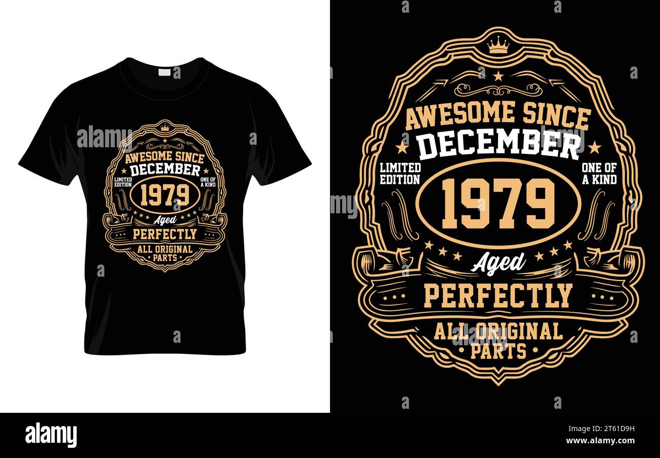 Vintage Awesome Since February 1979-40th Birthday Shirt Gift Vintage Awesome Since February 1979-40th Birthday Shirt Gift