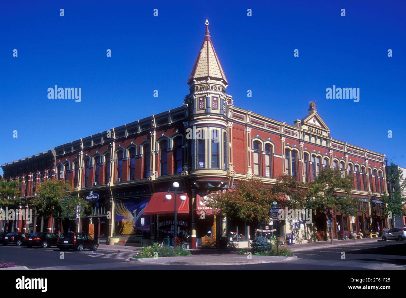 Davidson Building (1889), Ellensburg, Washington Stock Photo - Alamy