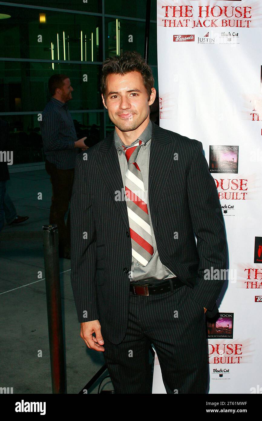 Kris Black at the Winebrook Entertainment and FourTwoFive Films preview ...